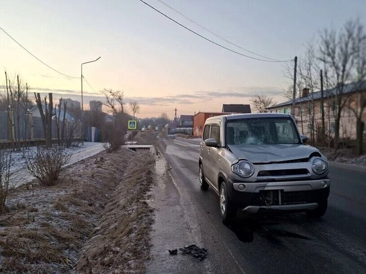 В Артёме 13-летнего школьника сбили на пешеходном переходе