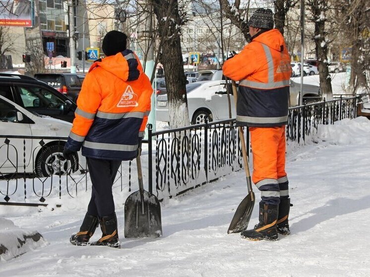 Только 30 дворников работают в ДМРСУ Читы