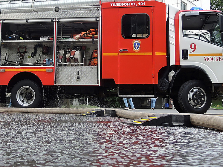 В Москве ликвидировали возгорание в академии МВД