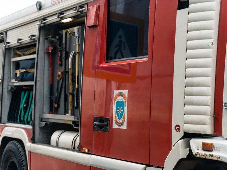 На пожаре в Рязани пострадал человек