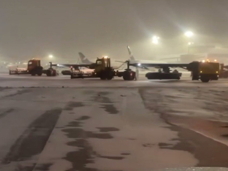 Метель парализовала столичные аэропорты: в снежной ловушке почти 250 самолетов