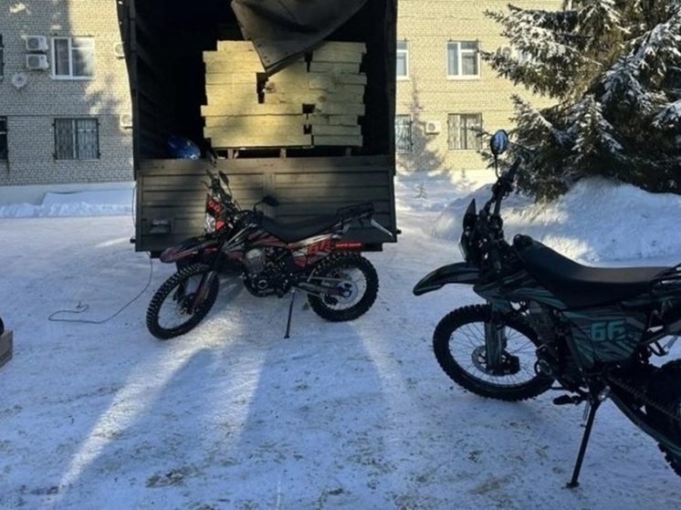 Сотрудники Госавтоинспекции Мордовии отправили мотоциклы в зону СВО