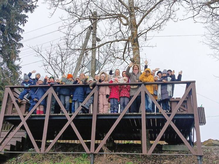 Серпуховская воскресная школа в гостях у Тарусы