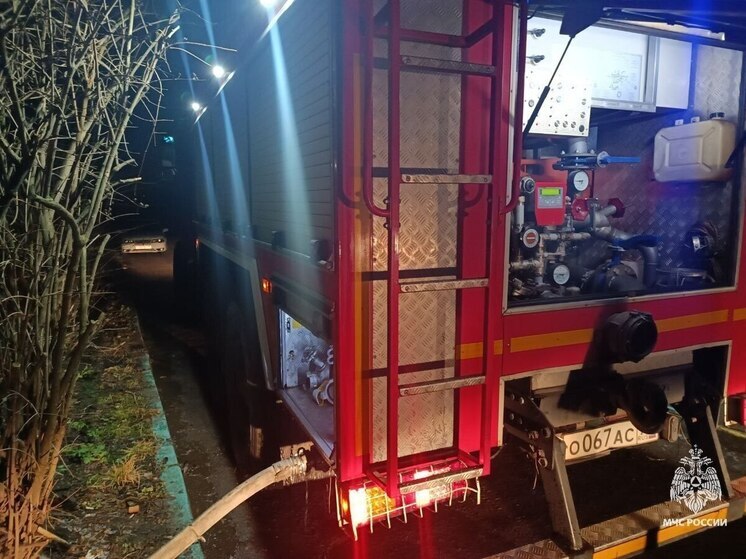 В Тульском садоводстве сгорели две дачи