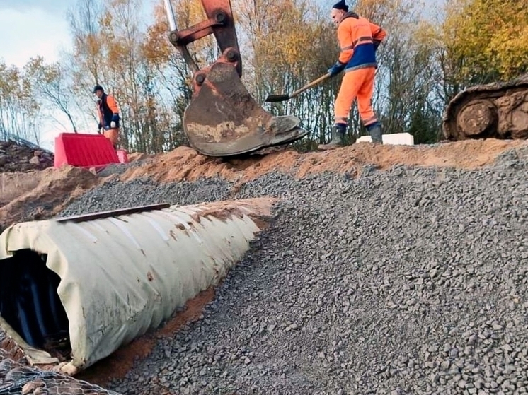 Ремонт дороги Барское – Евсюково в Грязовецком округе завершится в 2026 году