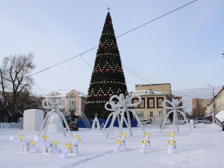 В центре Барнаула 26 декабря перекрыли пять улиц