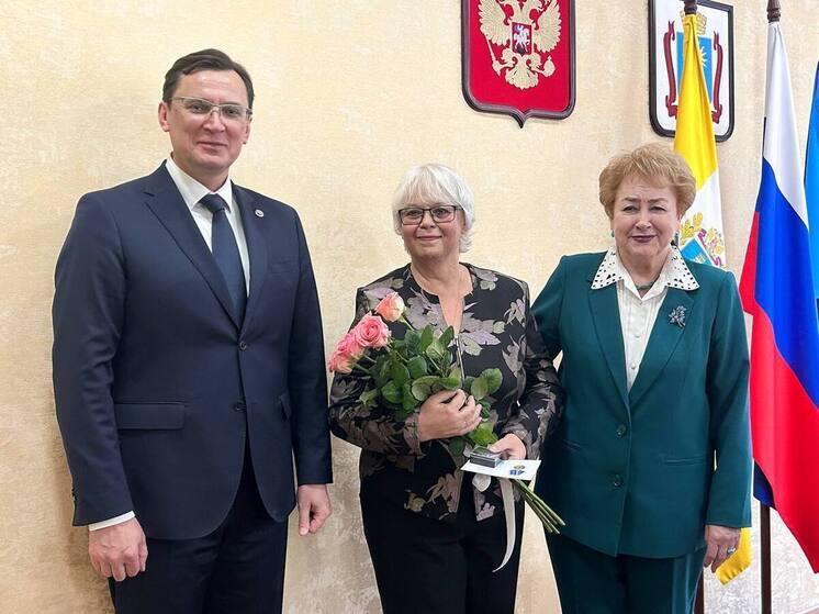 Волонтёров Кисловодска наградили медалями «Защитник Кисловодска»