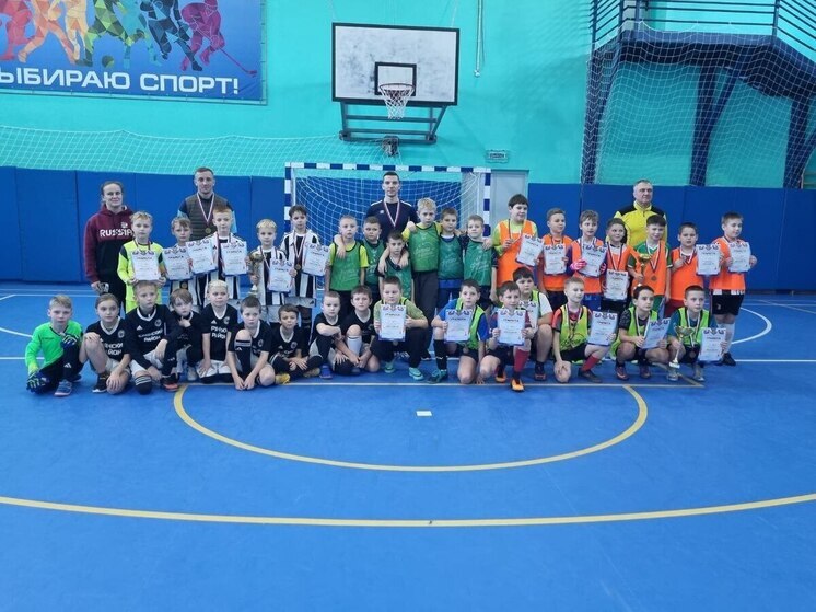 Команда «Добрунь» победила на Первенстве Брянского района по футзалу