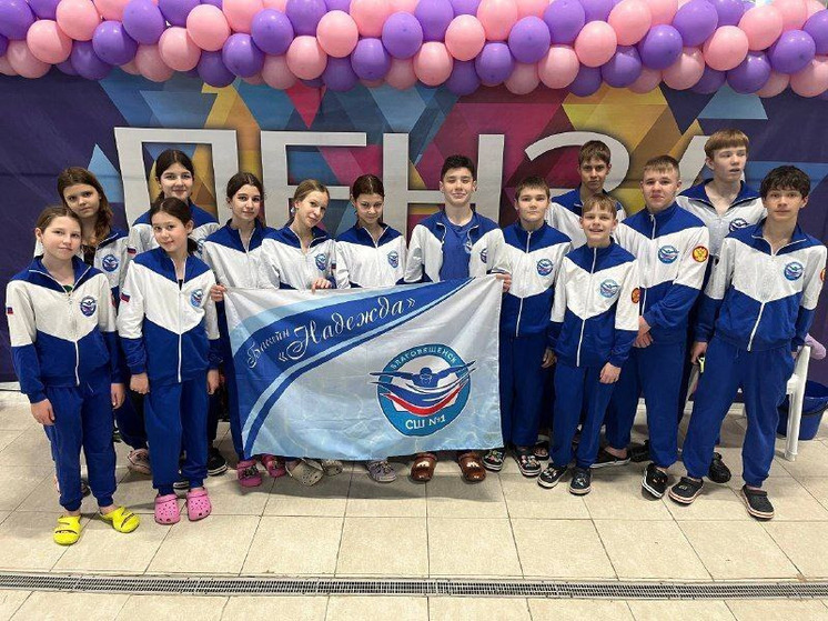 Амурчане завоевали семь медалей на Всероссийских соревнованиях по плаванию