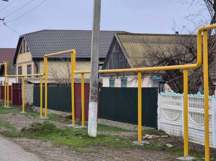 Село Огузер Кизлярского района Дагестана подключено к природному газу