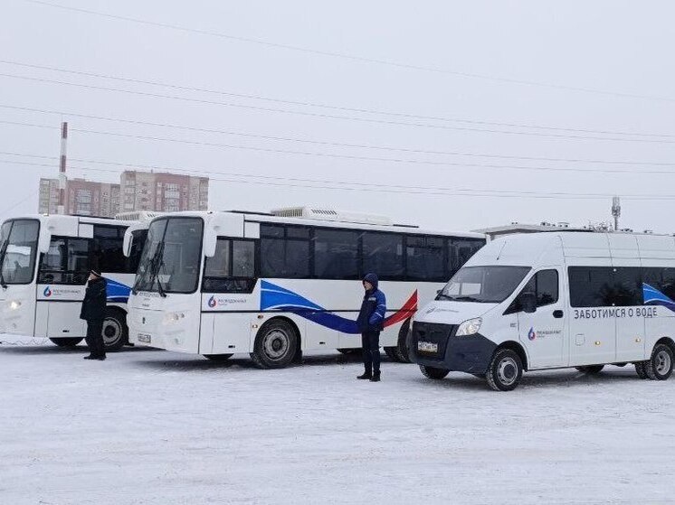 Росводоканал в Оренбурге запустил собственные автобусы для сотрудников