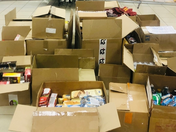 Жители Карелии собрали тонны помощи в поддержку участников СВО, участвуя в акции “Рождественский подарок бойцу"