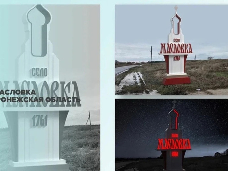 Воронежские проекты борются за победу во всероссийском конкурсе въездных стел