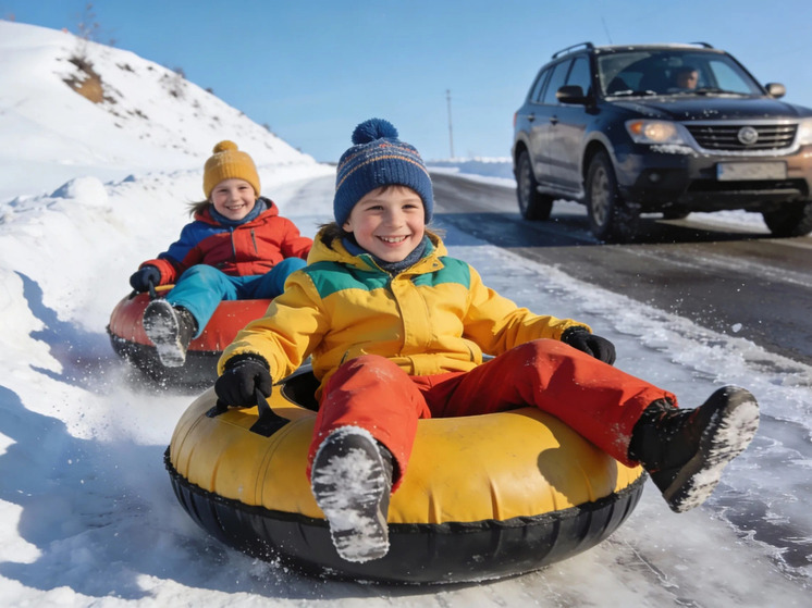 Опасные горки у дорог угрожают жизни юных жителей Кирова и области