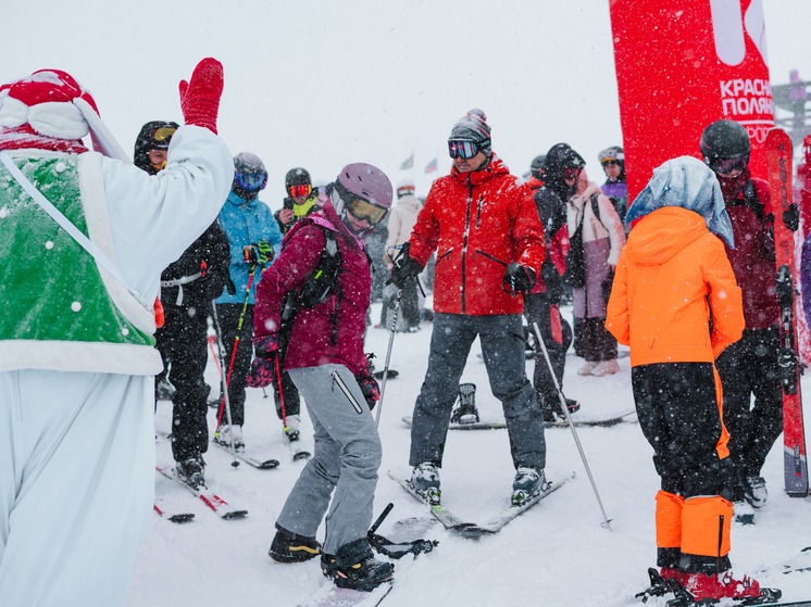 Горнолыжный сезон 2025/2026 начался на Курорте Красная Поляна