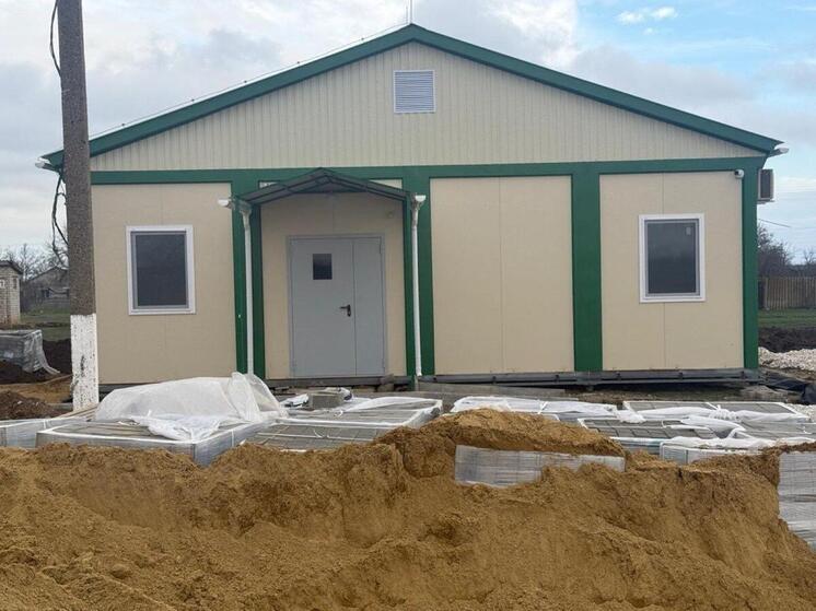 В селах Вольное и Братское откроются современные модульные ФАПы