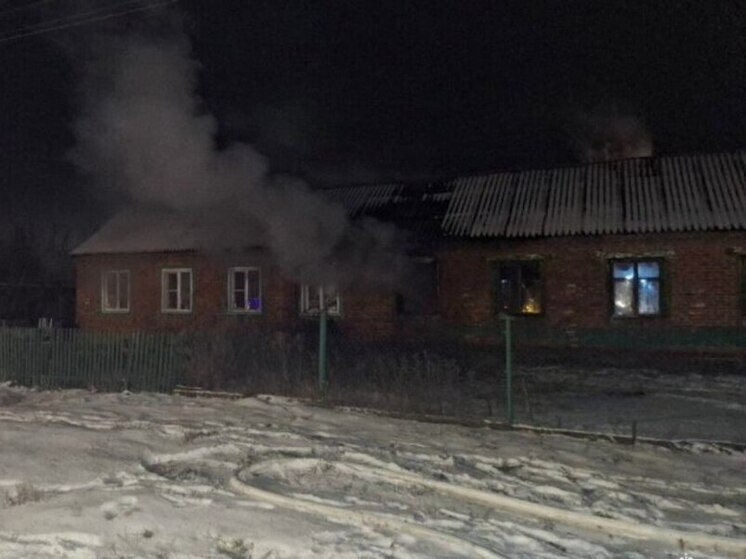Огненная трагедия в селе: пожар в Первомайском округе унёс жизнь мужчины