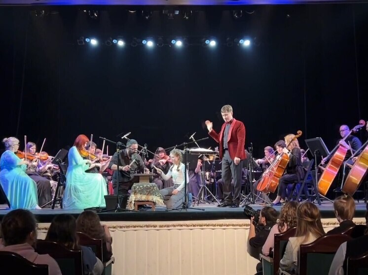 Тамбовские таланты и академический оркестр выступили на первой «Ёлке» для одарённых детей