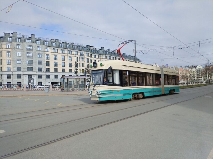 В Петербурге с 27 декабря введут новый трамвайный маршрут до «Юго-Западной»
