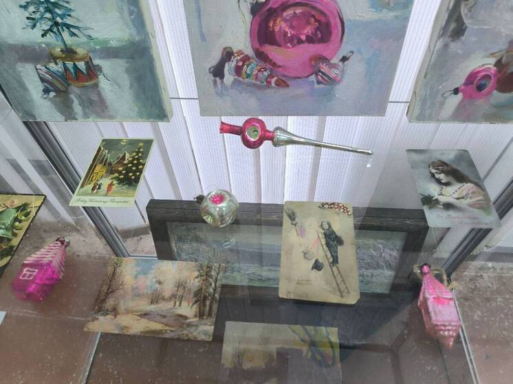 В Туле открылась выставка ностальгическая о Новом годе в СССР