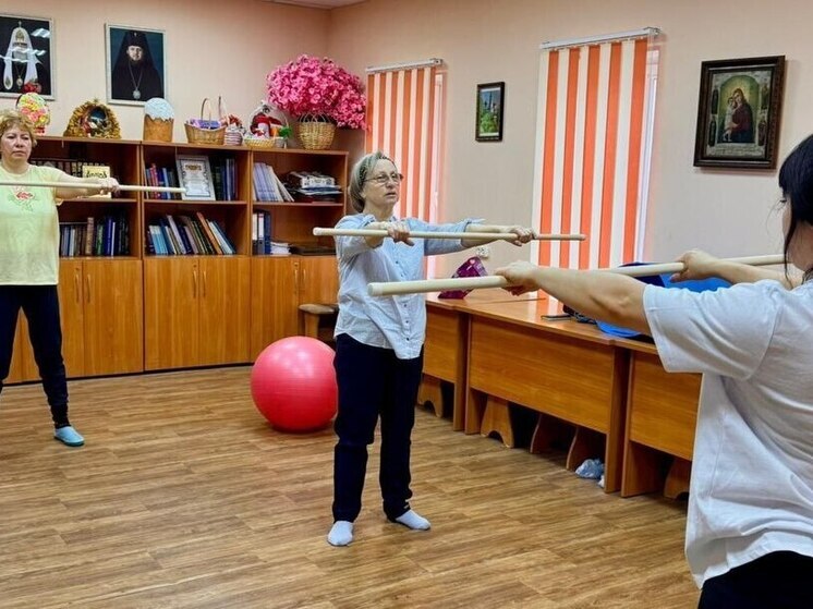 Серпуховичей приглашают на занятие по лечебной гимнастике