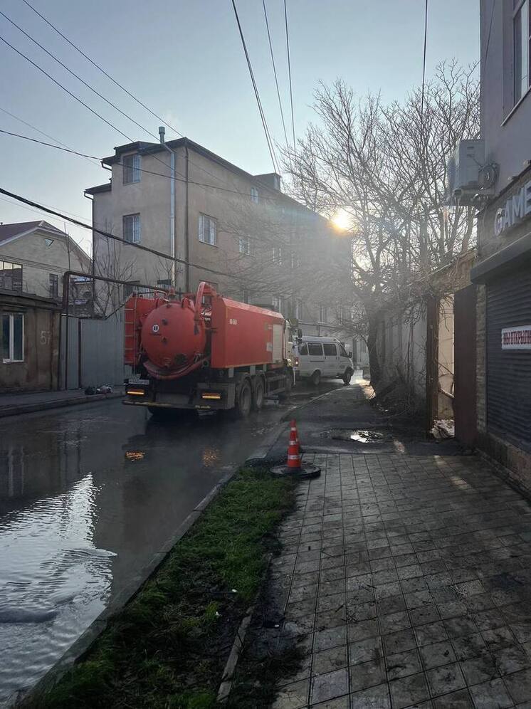 В Махачкале авария на электросетях: кабели повреждены при земляных работах