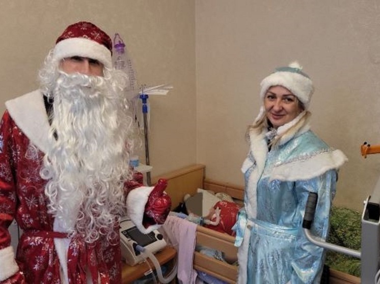Новогоднее чудо для паллиативных пациентов в Красноярске