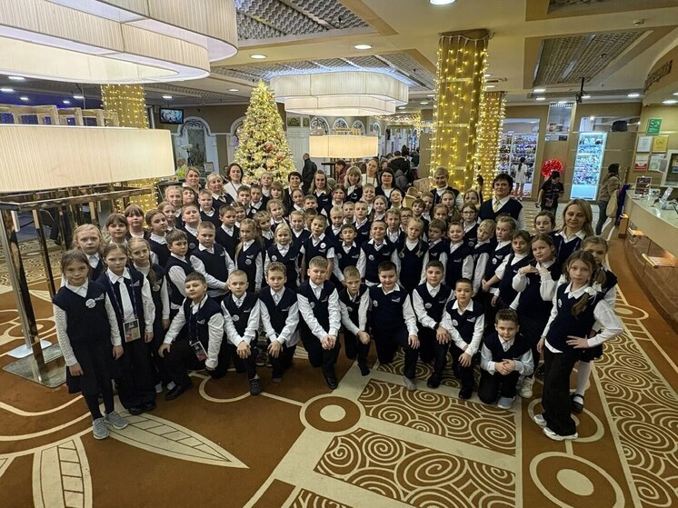 Кузбасские дети побывали на Кремлёвской новогодней ёлке