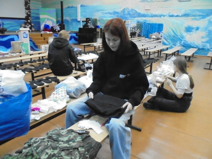 Котласский электромеханический техникум отправил очередную партию гуманитарного груза