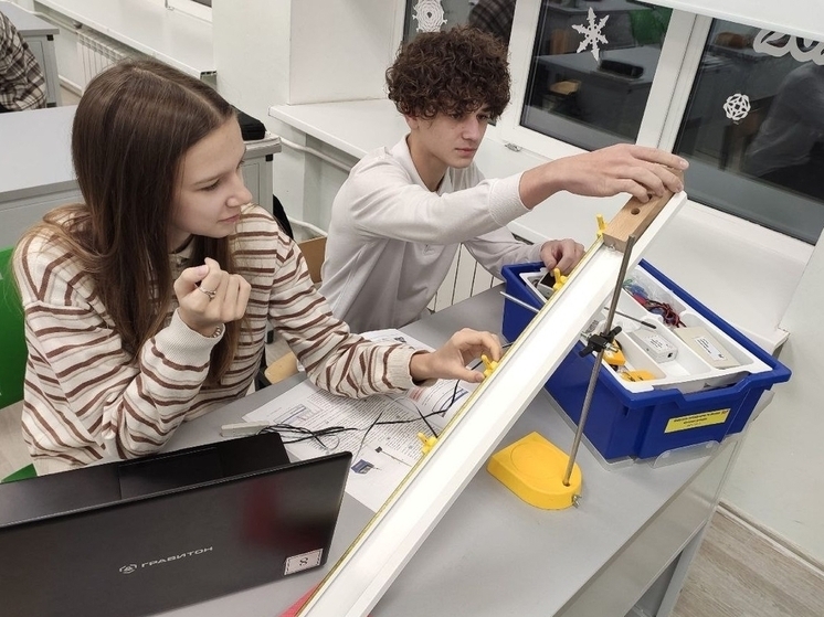 Девятиклассники школы №4 Коряжмы освоили современные цифровые лаборатории