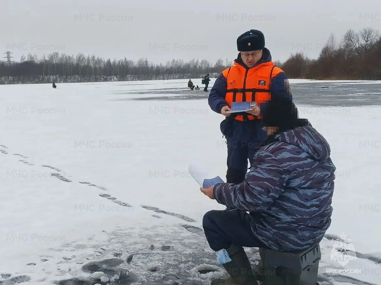 Выход на тонкий лед смертельно опасен для жителей Костромской области