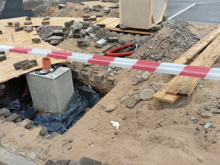 В Калининграде авария на Портовой привела к отключению воды в жилом доме