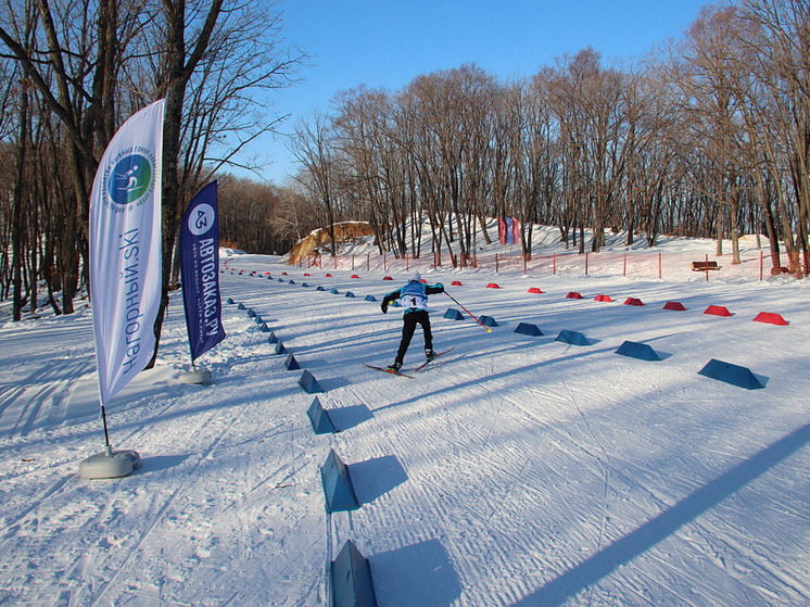 Новую базу под лыжные гонки открыли в Хабаровске