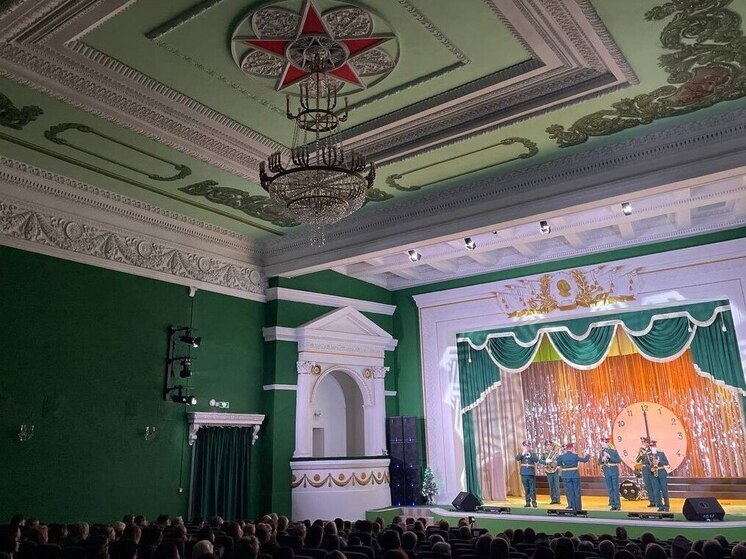 Первый новогодний концерт прошёл в обновлённом ДК в Черемхово