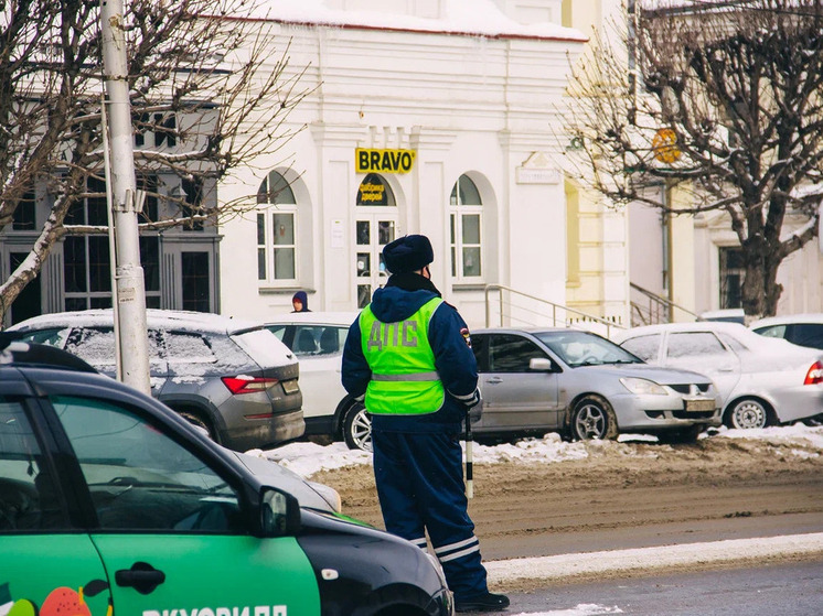 Рязанская ГИБДД обратилась к водителям из-за непогоды