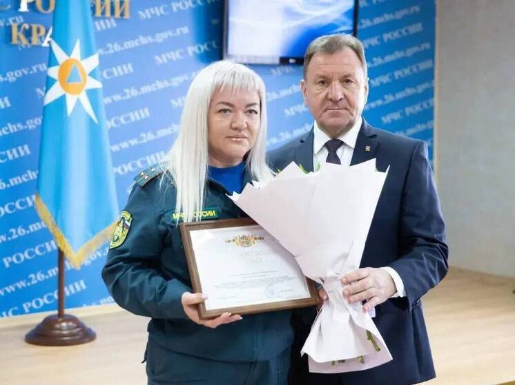 Мэр Ставрополя Иван Ульянченко поздравил спасателей с 35-летием МЧС России