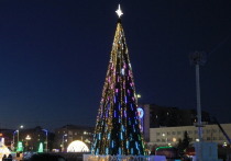 Начинать подготовку к новогодним праздникам в этом году городу металлургов пришлось в непривычной обстановке — без снега и холодов