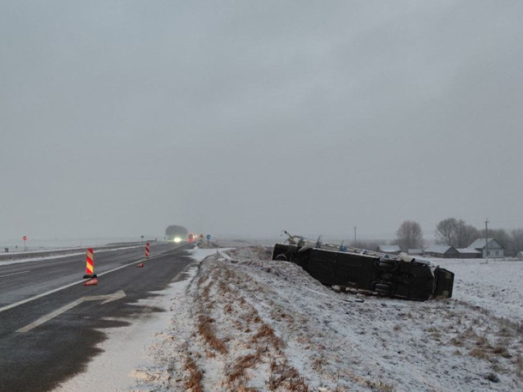 Женщина погибла в ДТП с участием автобуса под Витебском
