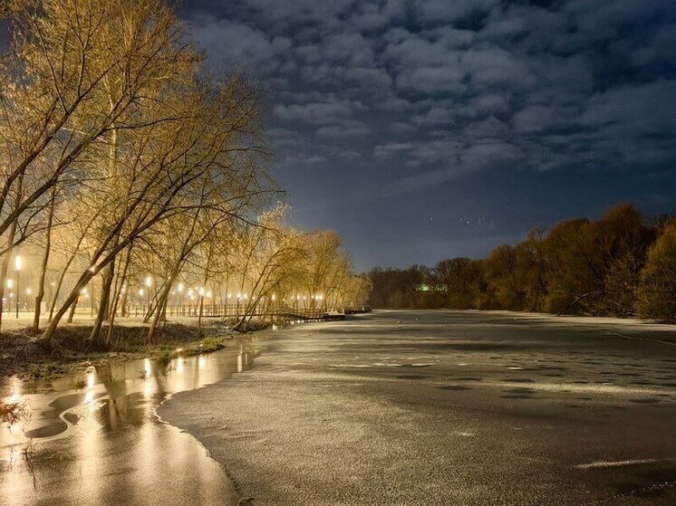 Спасатели предупредили серпуховичей об опасности выхода на тонкий лед