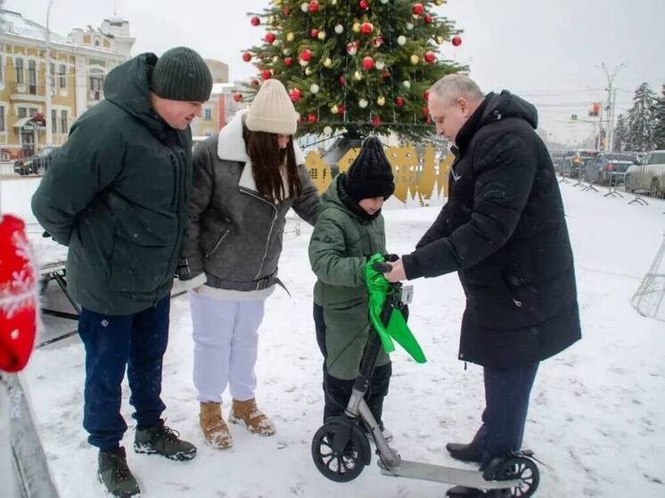 Билет в новогоднюю сказку для юного тамбовчанина от Максима Косенкова
