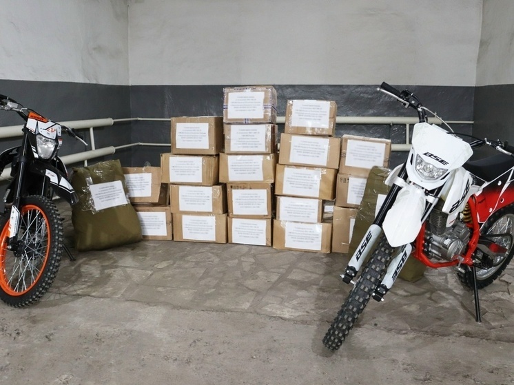 Сотрудники УФСИН Хакасии и осужденные собрали гуманитарную помощь для бойцов