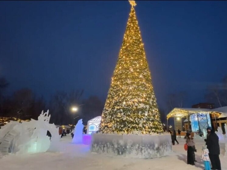 В уфимском парке Дёмский открыли вторую резиденцию Деда Мороза