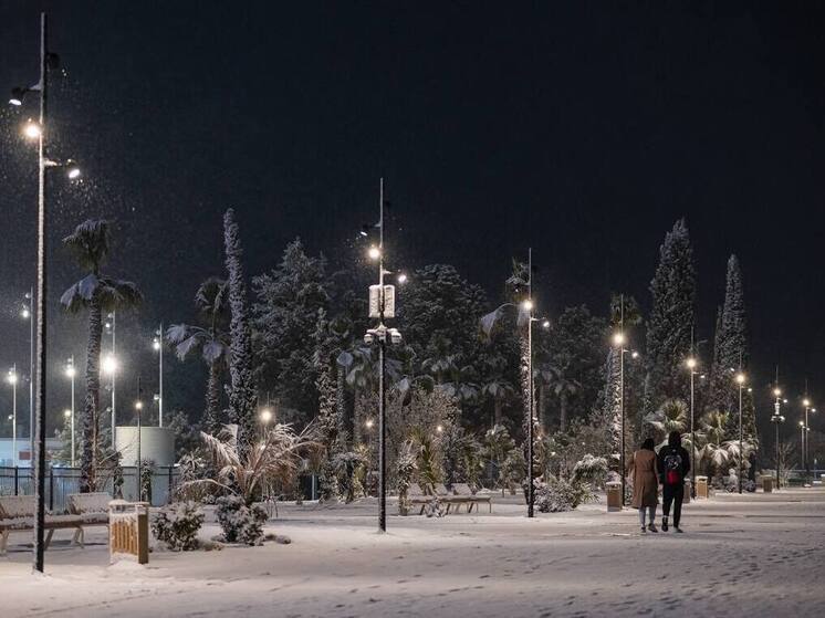 Погодные условия ухудшились в Сириусе до Нового года