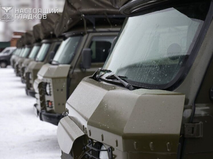 Белгородский губернатор передал 10 бронированных авто подразделению «Орлан»