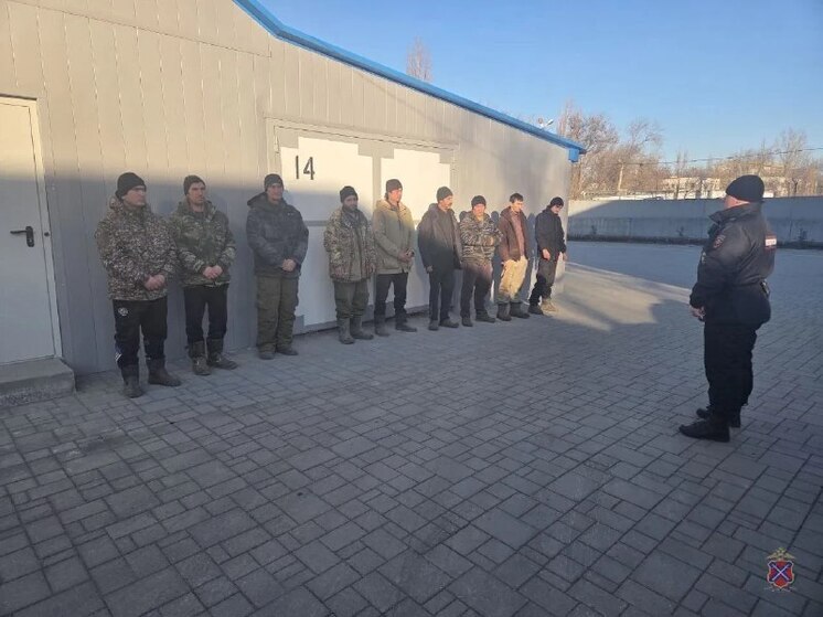 Под Волгоградом полицейские выявили незаконных трудовых мигрантов