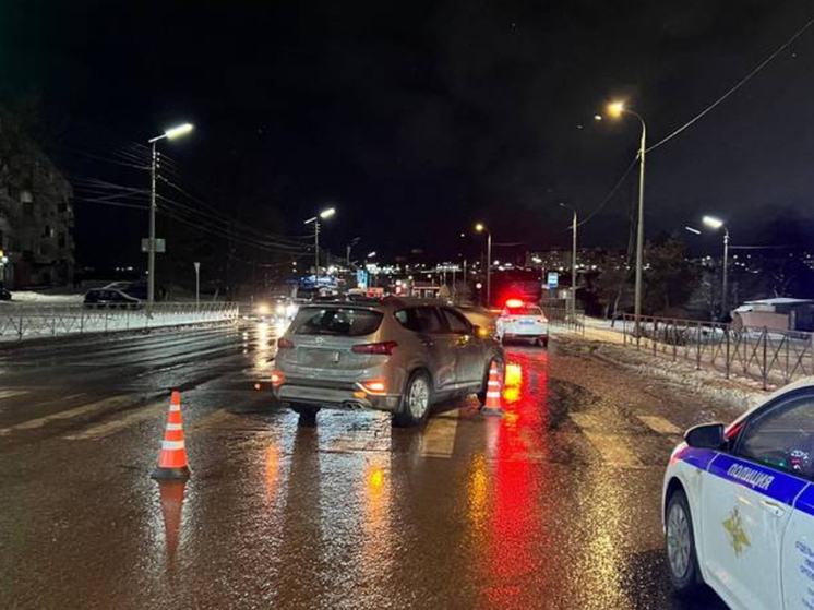 В Орле иномарка сбила двух детей на пешеходном переходе