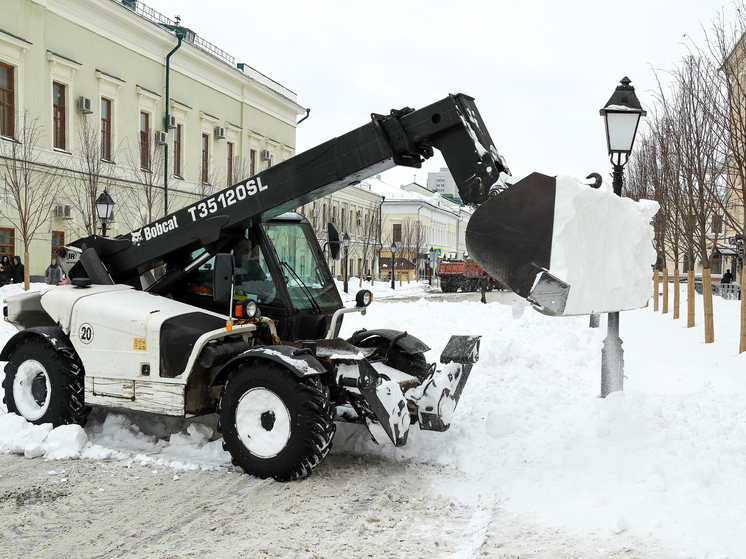 Татарстанцам обещают снегопад и сильную гололедицу