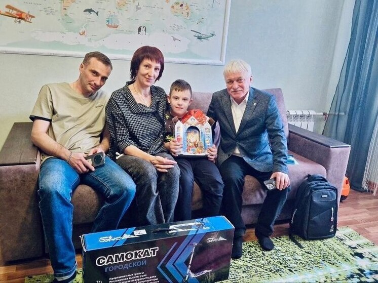 Мечта курского ребенка исполнилась благодаря «Елке желаний»