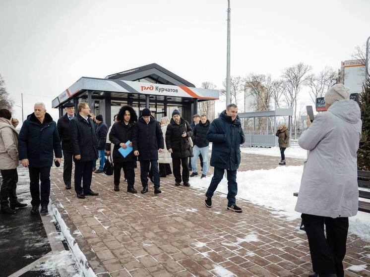В Курской области появился модульный вокзал