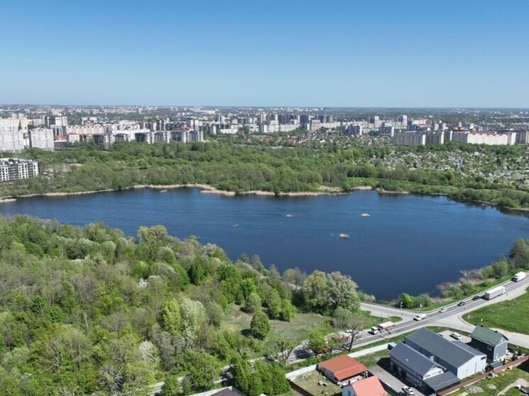 Пеньковское озеро в Калининграде не успели благоустроить к сроку